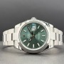 Rolex Datejust 41mm Green 126300 With New Card Mint condition stahl steel BluSet38