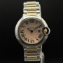 Cartier Ballon Bleu 3009 W6920034 With Card Very Good Condition Steel&RedGold 54HKLug