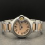 Cartier Ballon Bleu 3009 W6920034 With Card Very Good Condition Steel&RedGold 54HKLug