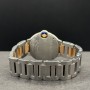 copy of Cartier Ballon Bleu 33mm 3489 33mm Cadran Diamant Bon état acier stahl 473Blum02N