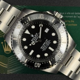 Rolex Sea-Dweller Deepsea 126660 44mm With Card Mint Condition Stahl Steel 275CLSETT
