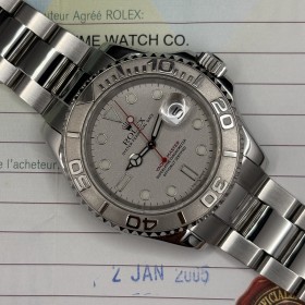 Rolex Yacht-Master 16622 40mm With Paper Good condition stahl steel 325CLSet