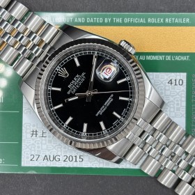Rolex Datejust 36mm 116234 With Card Very Good condition stahl steel 151CLSett