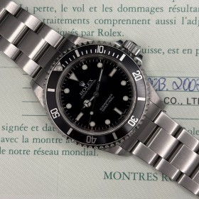 Rolex Submariner (No Date) 14060M With Paper Very Good condition stahl steel 278CLSet