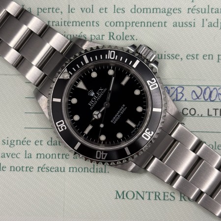 copy of Rolex Submariner (No Date) 114060 40mm Avec Carte Bon état acier stahl X14