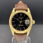Rolex Oyster Perpetual 34mm 1500 Full Set+ Cosc Black Dial Very Good condition Diam1724