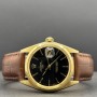Rolex Oyster Perpetual 34mm 1500 Full Set+ Cosc Black Dial Very Good condition Diam1724