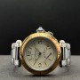 Cartier Pasha 1033 38mm With Paper Very Good Condition Gold&Steel 72CLSETT