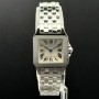 copy of Cartier Santos Demoiselle 2698 20mm Avec Papier Mint condition stahl steel 73Blu3