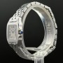 Cartier Santos Demoiselle 2698 20mm With Paper Very Good Condition Steel Blueset54