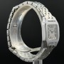 copy of Cartier Santos Demoiselle 2698 20mm With Paper Mint condition stahl steel 73Blu3
