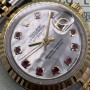 copy of Rolex Lady-Datejust 26mm 179173 Diamond With Card Very Good condition steel and gold 22185Blun1