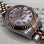 Rolex Lady-Datejust 26mm 79173 Pearl Ruby Dial With Paper Good condition 158ClSet