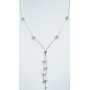 Ensembles de pendentif en argent rhodié blanc-Saint Valentin Noël Pâques