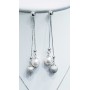 Set silver gold white pearls-Valentine'S day Christmas Easter