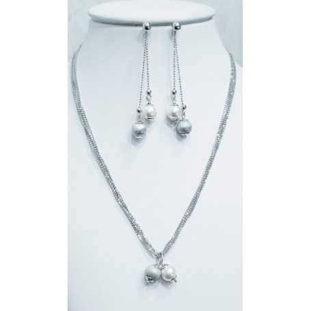 Ensembles de bijoux MULTI argent or blanc perles-Saint Valentin Noël Pâques