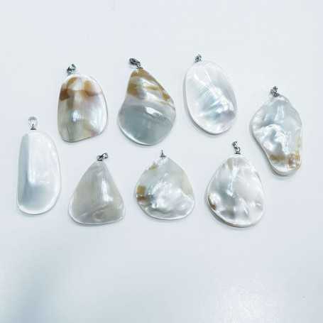 PERLA CIONDOLO IN ARGENTO BAROCCA - LOTTO 3