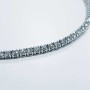 BRACELET DE TENNIS DE DIAMANT CARAT 2.0 PIERRES VVS F COULEUR