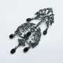 Antique vintage diamants saphirs broche ou pendentif