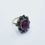 VINTAGE RUBY DIAMOND RING