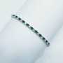 TENNIS bracelet in silver 925 rhodium plated gold