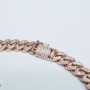 Bracelet and necklace GRUMETTA in silver 925 Rhodium gold