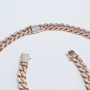 BRACCIALE e COLLANA GRUMETTE IN ARGENTO 925 RODIATO ORO
